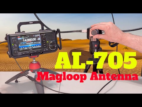 Do Magloop Antennas Really Work?  Testing the AL-705 with the IC-705