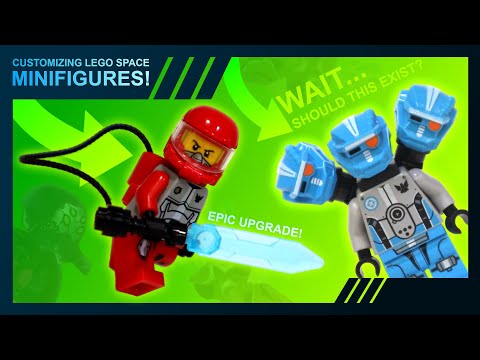 Upgrading LEGO Galaxy Squad Minifigures!
