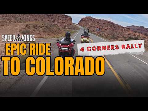 Epic Motorcycle Road Trip to Colorado | Four Corners Rally 2025 Group Ride