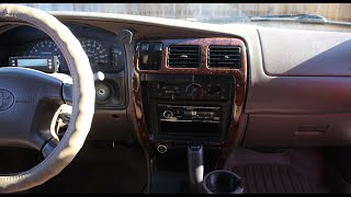 How to Remove a 4runner Center Console/ Bezel  + Update on broken clock