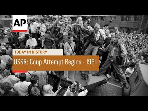 USSR: Attempted Coup Begins - 1991  | Today in History | 18 Aug 16