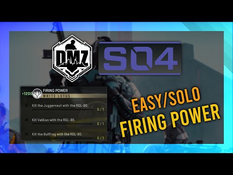 Firing Power (White Lotus) GUIDE | DMZ Season 4 Mission Guide | Vondel Guide