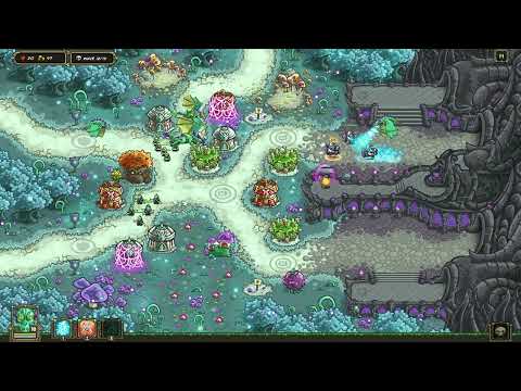 Kingdom Rush Origins Walkthrough: LvL 11 - The Unselie Court - Difficulty - 3 Stars - PC Gameplay