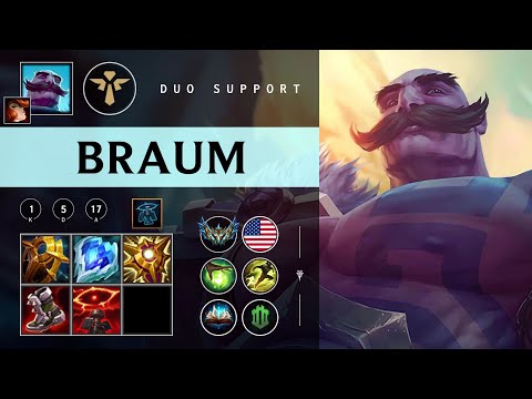Braum Support vs Nami - NA Challenger Patch 26.02