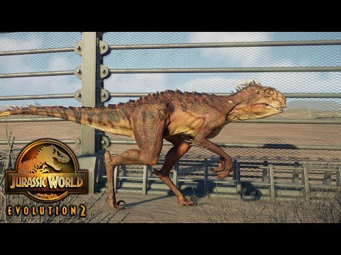 INDORAPTOR AND SCORPIOS REX ENCLOSURE | JURASSIC WORLD EVOLUTION 2 |EP 41