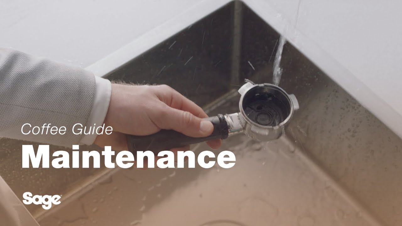 How to clean portafilter and filter basket
