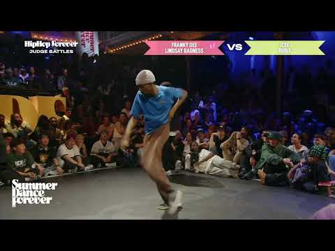 Franky Dee & Lindsay Badness vs Icee & Rubix JUDGE BATTLE Hiphop Forever | Summer Dance Forever 2025