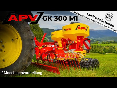 APV GK 300 M1: Presentation of the grassland combination | Landtechnik Murtal