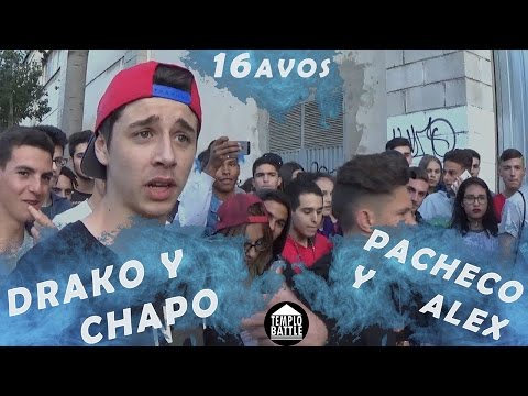 Drako y Chapo vs Pacheco y Alex | 16avos | 1era Templo Battle Dual