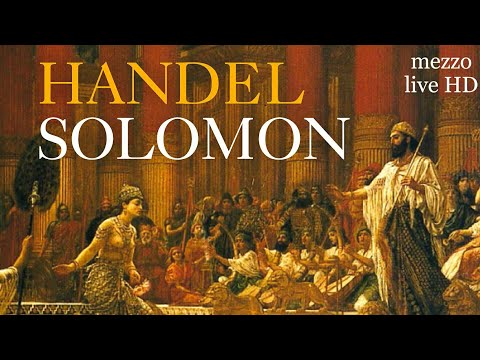 George F. Handel - SOLOMON | Duet of Solomon & Queen | Performed by lestyn Davies and Sarah Tynan