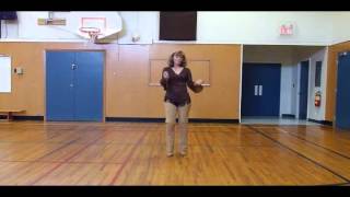 &quot;Waltz me to Heaven&quot; Beginner level line dance demo, 1 wall 48 counts, no tags or restarts