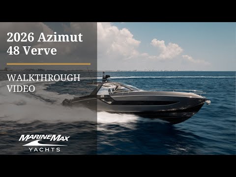 2026 Azimut 48 VERVE Video