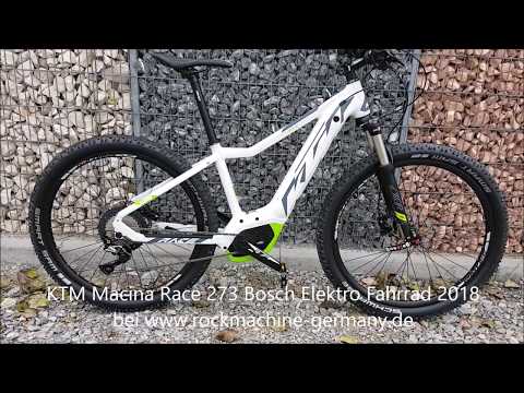 KTM Macina Race 273 Bosch Performance CX Intube 500WH Intuvia Elektro Fahrrad 2018