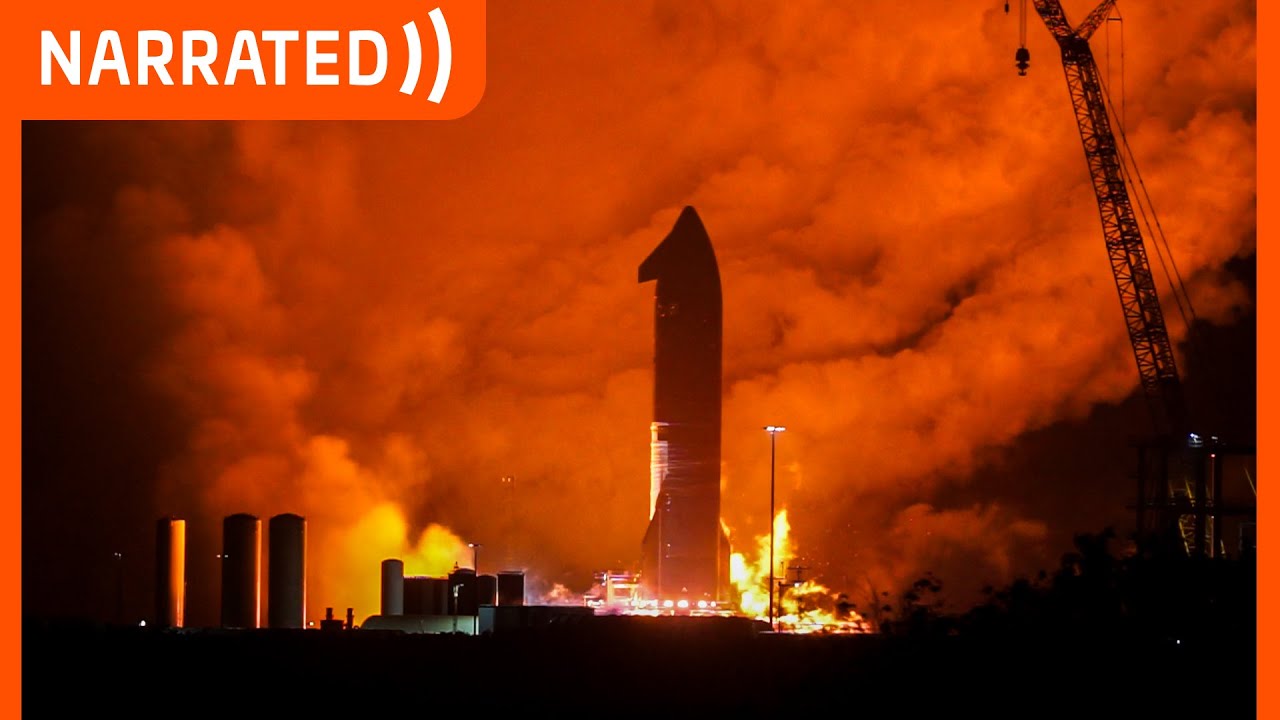 "Big Flash! And Then A Continuing Bit Of Flames!" | SpaceX Boca Chica