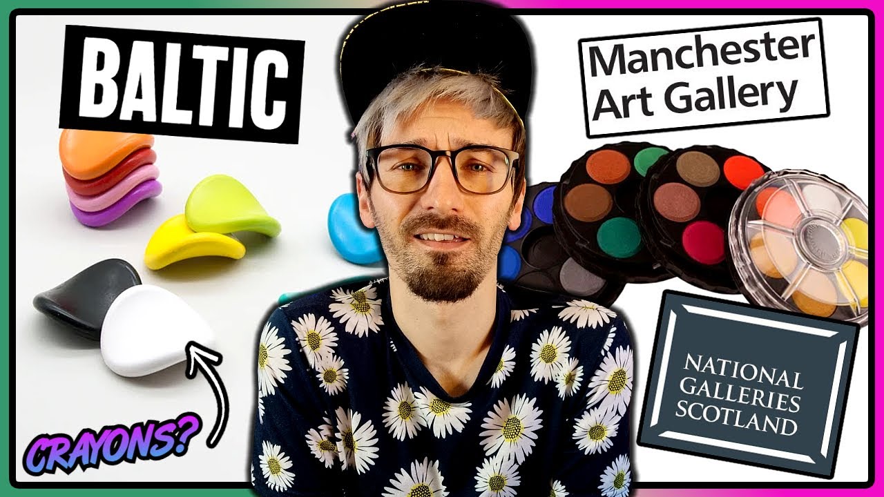 I Bought Art Supplies From Art Gallery Gift Shops (Art Supplies Tested)