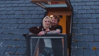 Ed Sheeran Gets a Tattoo &amp; Punched in the Face in &quot;Galway Girl&quot; Music Video with Saoirse Ronan