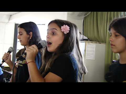 A primeira que comungou - Nessa e Juju - Anjos da Providência Bh