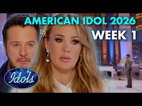 AMERICAN IDOL 2026 ALL WEEK 1 AUDITIONS