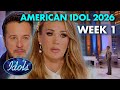 AMERICAN IDOL 2026 ALL WEEK 1 AUDITIONS