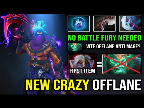 NEW CRAZY META Offlane AM 1st Item Vanguard EZ Counter Wraith King with Super Mana Burn Dota 2