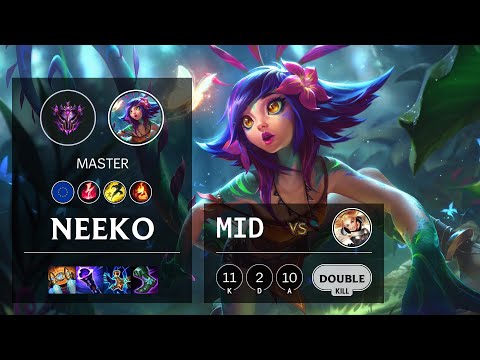 Neeko Mid vs Lux - EUW Master Patch 11.16