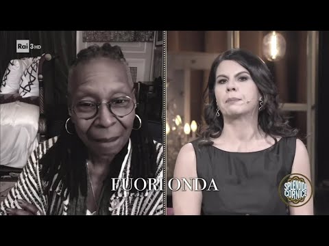 Il fuori onda di Whoopi Goldberg e Geppi Cucciari - Splendida Cornice 06/03/2025
