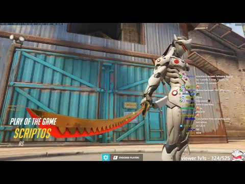 Overwatch Necros The Most Dominant Genji Gameplay Ever With 65 Elims!