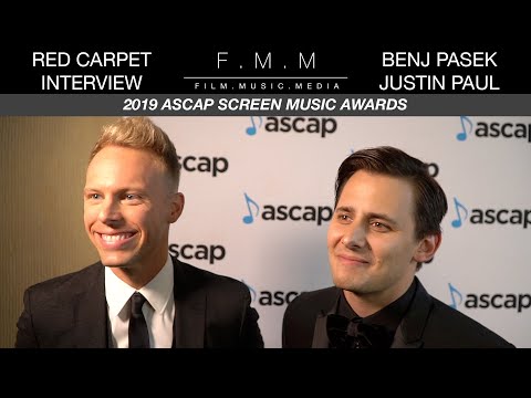 2019 ASCAP Awards: Benj Pasek & Justin Paul