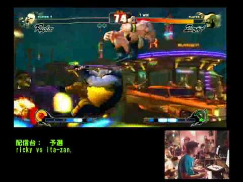 SF4:Ricky Ortiz (Ru) vs Itabashi Zangief (Za) - Gods Garden