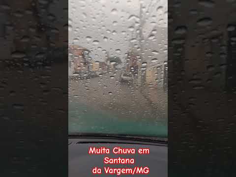 Muita Chuva em Santana da Vargem no Sul de Minas Gerais