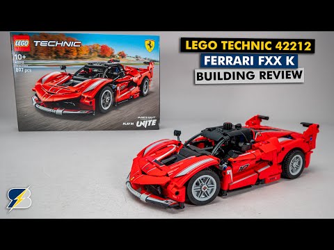 LEGO Technic 42212 Ferrari FXX K building review – Finally, a licensed car that works!