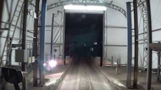 Racing the Train at CN Harvey #132