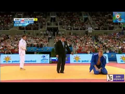 Judo 2013  European Championships Budapest: Krpalek (CZE) - Grol (NED) [-100kg] final