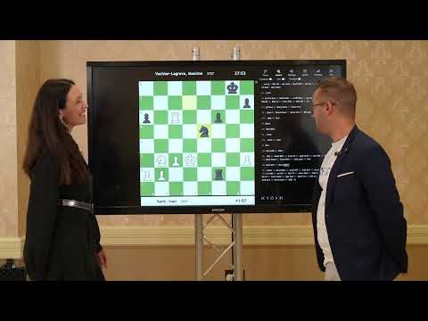 Ivan Saric joins Fiona Steil-Antoni in the studio to analyse his win against Maxime Vachier-Lagrave