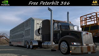 *Free Peterbilt 386* Pigs Hauled Miles City to Billings *JBX2/TAA Graphics Combo* ATS PC 4K 1.56