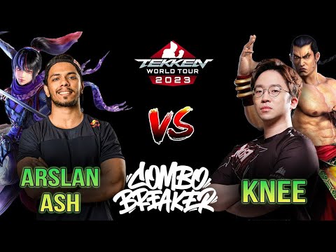 Tekken 7 Knee (Feng) vs Arslan Ash (kunimitsu) | Combo Breaker 2023 | Grand Finals