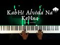 Kabhi Alvida Na Kehna - Title | Piano Cover | Sonu Nigam | Aakash Desai