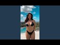 Aorm Tain Plus Size Fashion Model Bikini Photos