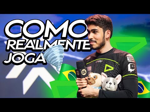 COMO LOUD ASPAS REALMENTE JOGA VALORANT