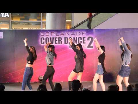 Goddess cover 4 Minute - Intro + Crazy @ Esplanade Stage 2 (audition) 150613
