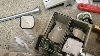 Installing a touchless faucet . (Sloan SF2350)