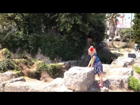 A break from sailing - a visit to a Kos Town ruin