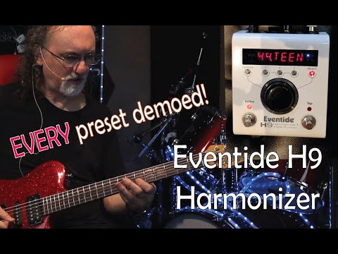 Eventide H9 Harmonizer Multi-Effects Pedal // EVERY Preset Demo