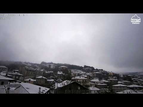 Siatista - Snow in late April (23/4/2020)