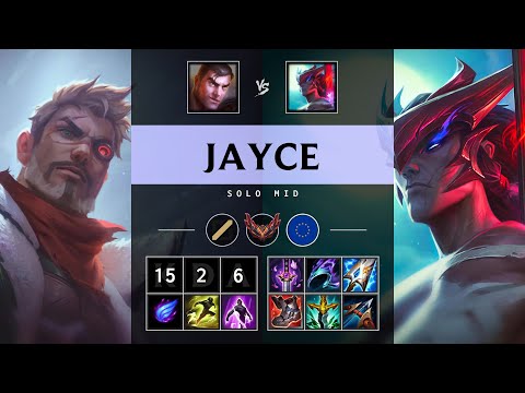 Jayce Mid vs Yone - EUW Grandmaster Patch 25.13