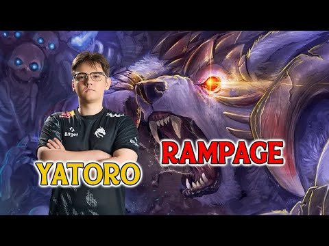 Yatoro Safelane - Ursa, TSpirit VS GG |RAMPAGE!!!| Dota2 Pro Learn|