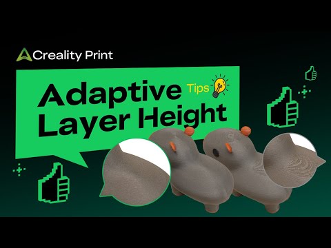 Creality Print | Master Layer Height Settings and Instantly Upgrade Your 3D Prints!