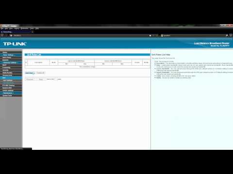Šakotuvas Maršrutizatorius TP-LINK TL-R470T+ (xDSL (cable connector LAN)) video
