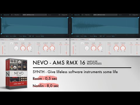 Free Download AMS RMX 16 IRs Impulse Responses WAV