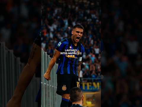 LAUTARO COMPLETES THE COMEBACK 🤯 #InterNapoli #SerieA